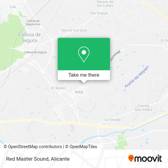Red Master Sound map