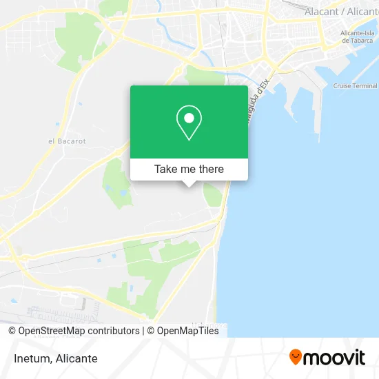 Inetum map