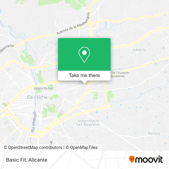Basic Fit map