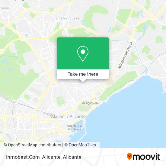 Inmobest.Com_Alicante map