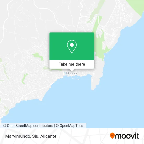 Marvimundo, Slu map