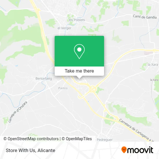 Store With Us map