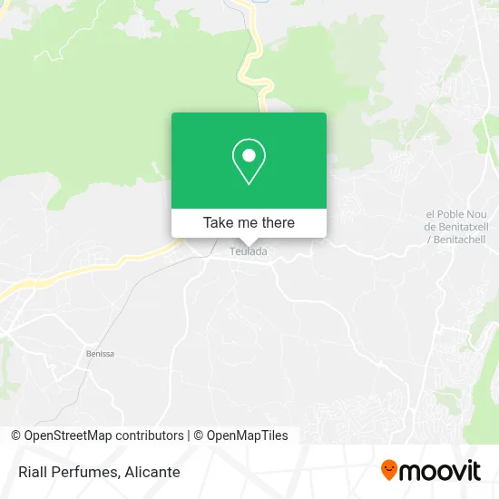 Riall Perfumes map