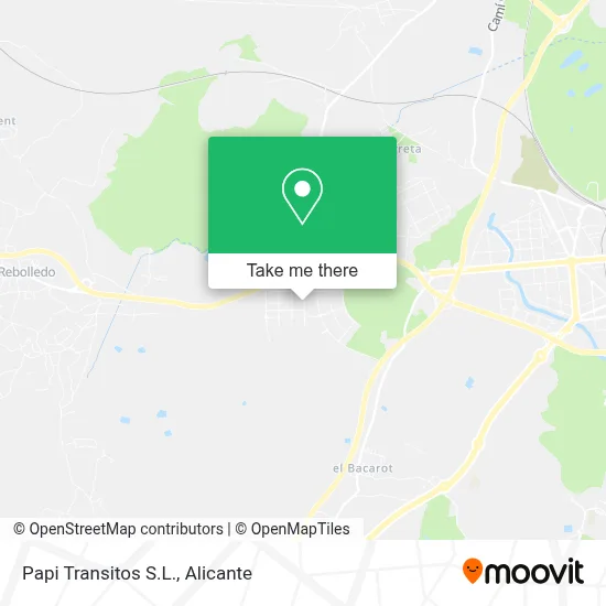 Papi Transitos S.L. map