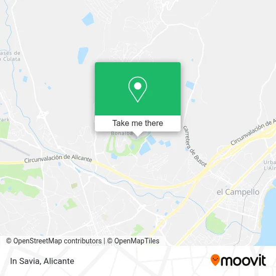In Savia map