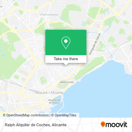 Ralph Alquiler de Coches map