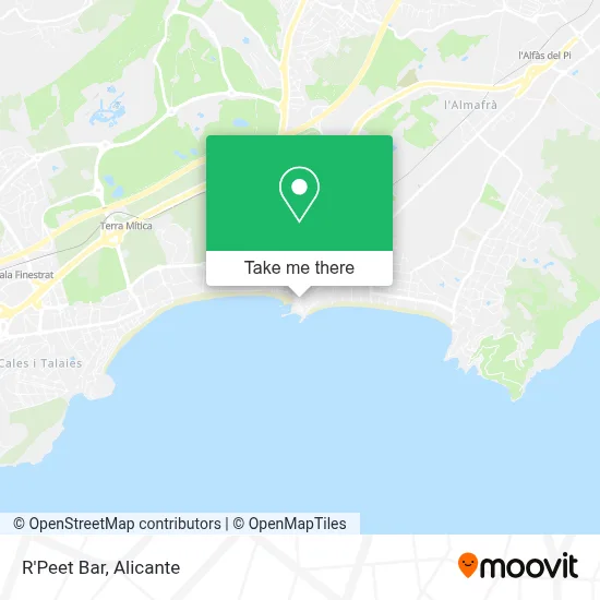 R'Peet Bar map