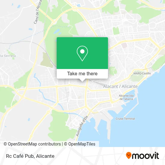 Rc Café Pub map