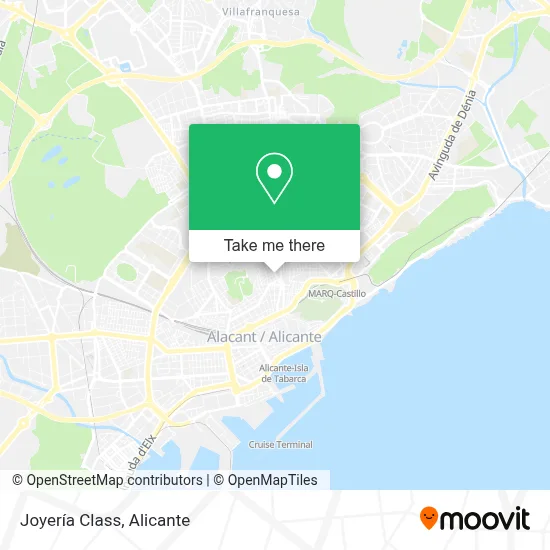 Joyería Class map