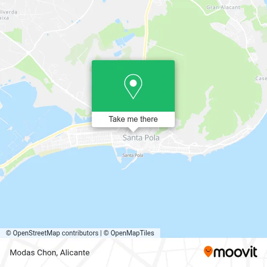 Modas Chon map