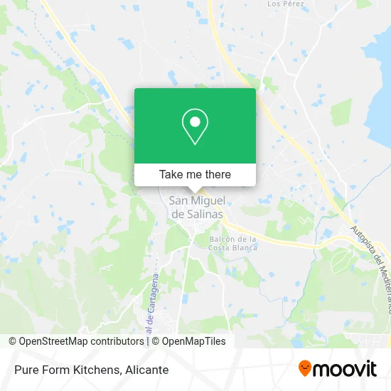 Pure Form Kitchens map