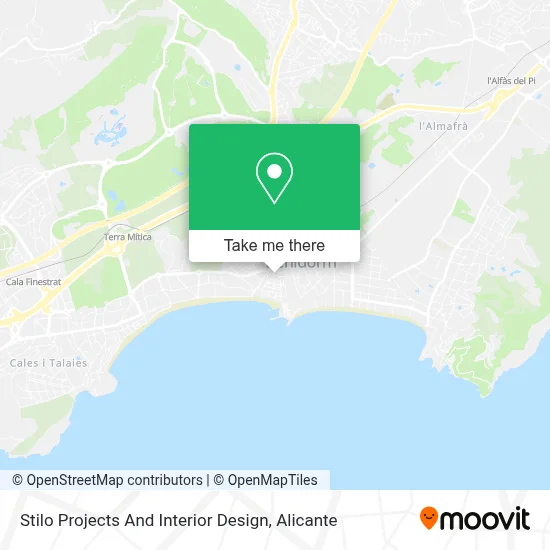 Stilo Projects And Interior Design map