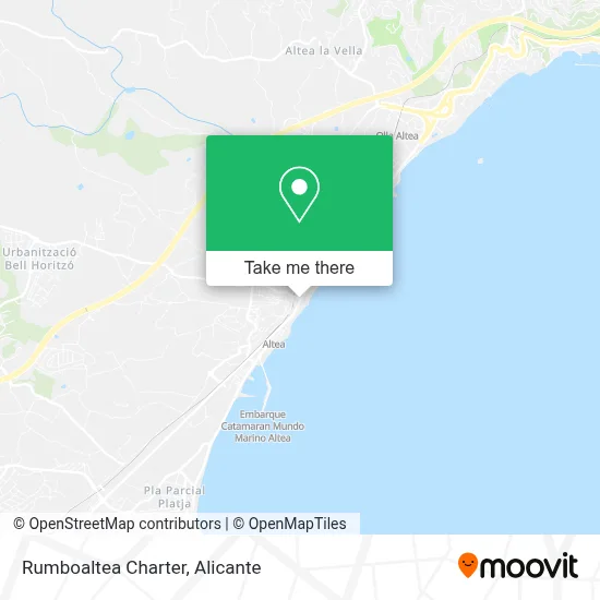 Rumboaltea Charter map