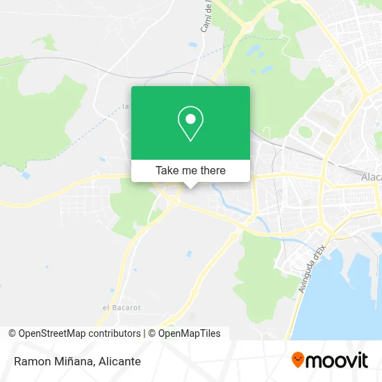Ramon Miñana map