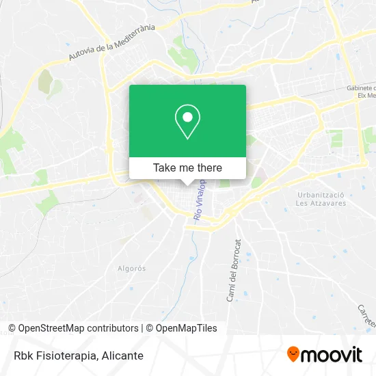 Rbk Fisioterapia map