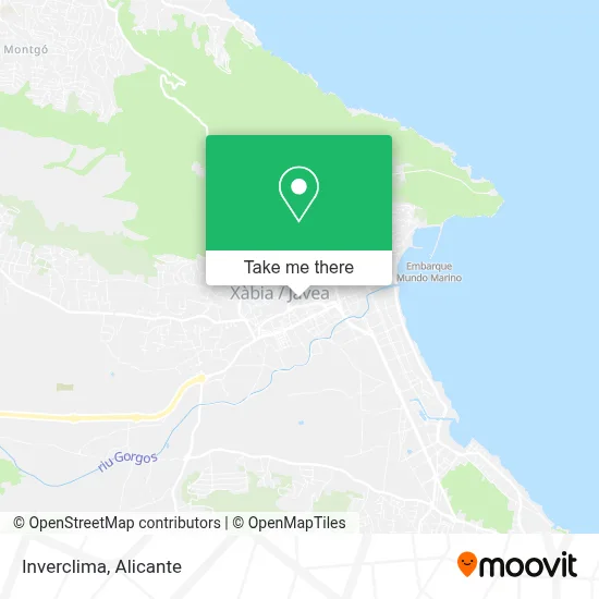 Inverclima map