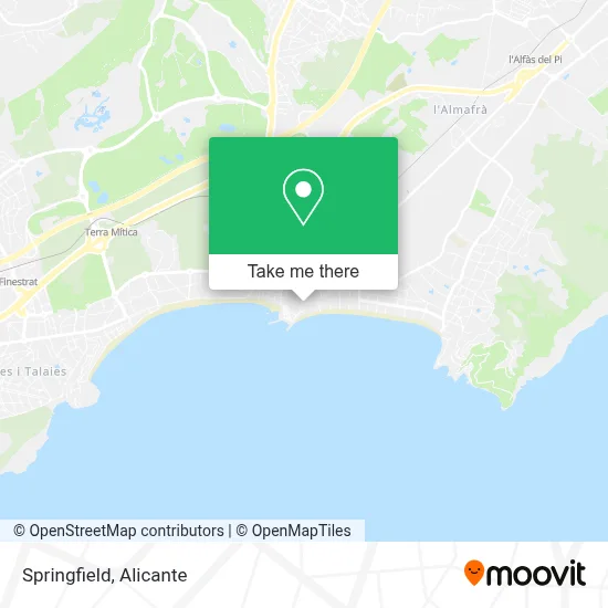 Springfield map