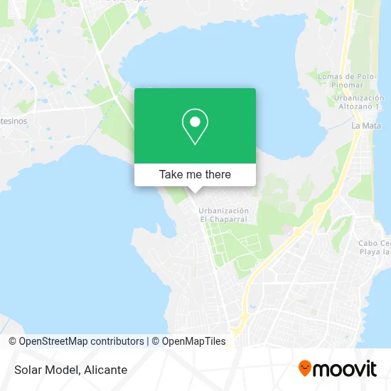Solar Model map