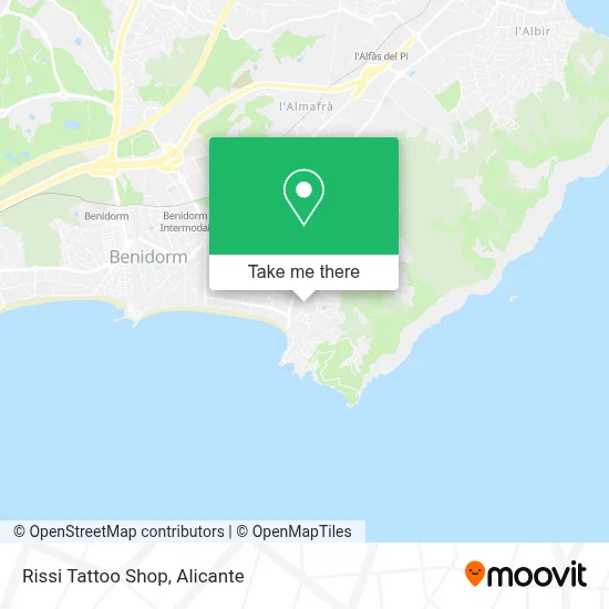 Rissi Tattoo Shop map