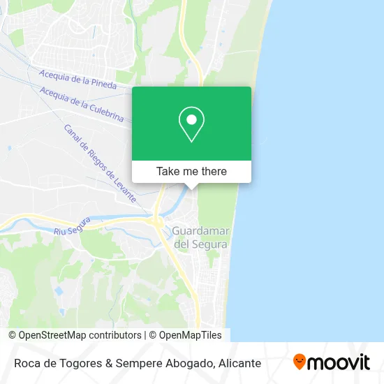 Roca de Togores & Sempere Abogado map