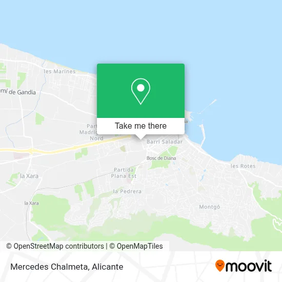 Mercedes Chalmeta map