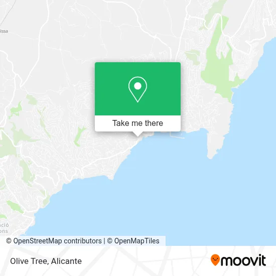 Olive Tree map