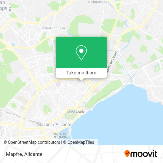 Mapfre map