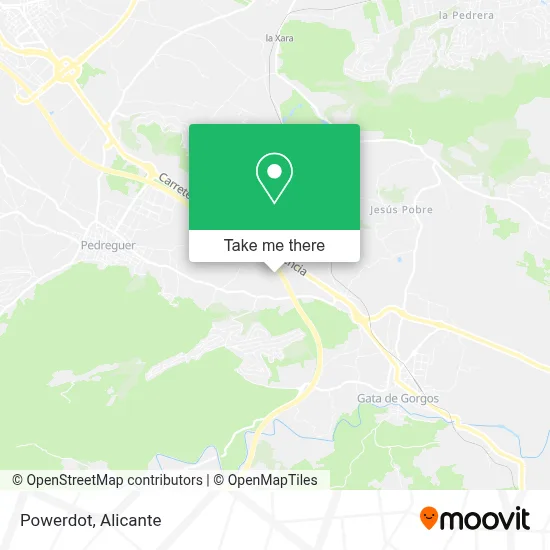 Powerdot map