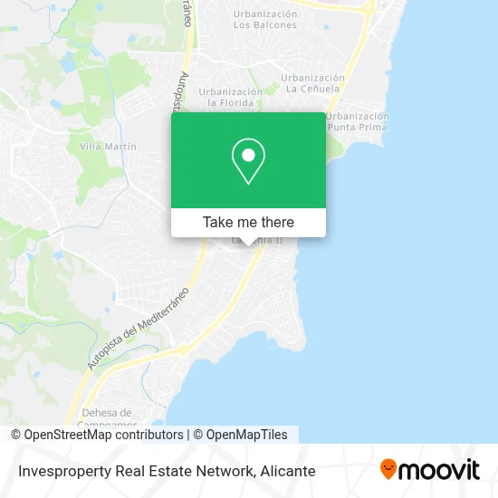 Invesproperty  Real Estate Network map