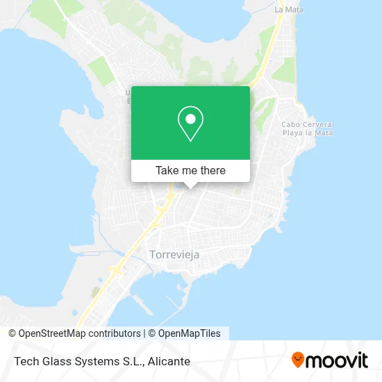 Tech Glass Systems S.L. map