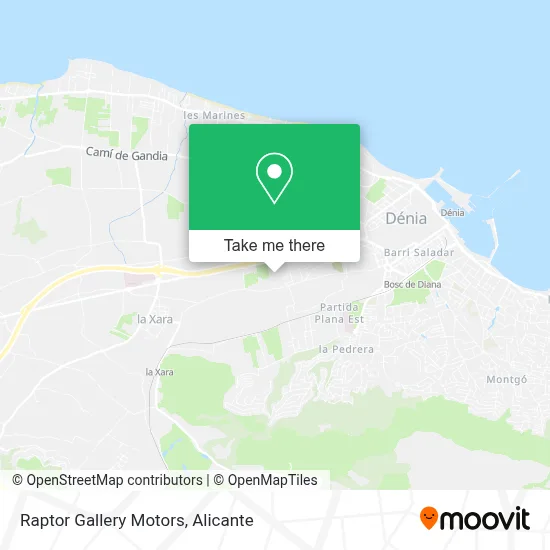 Raptor Gallery Motors map