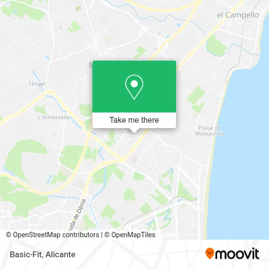 Basic-Fit map