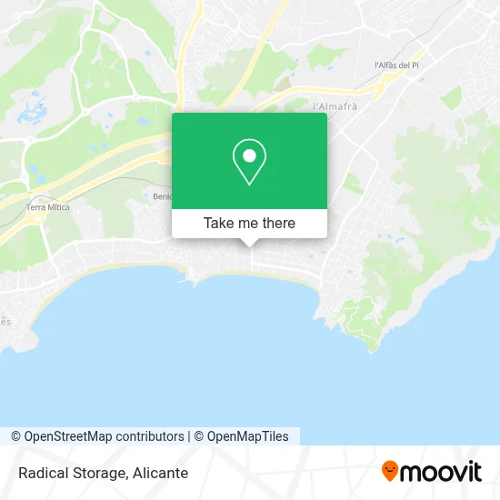 Radical Storage map