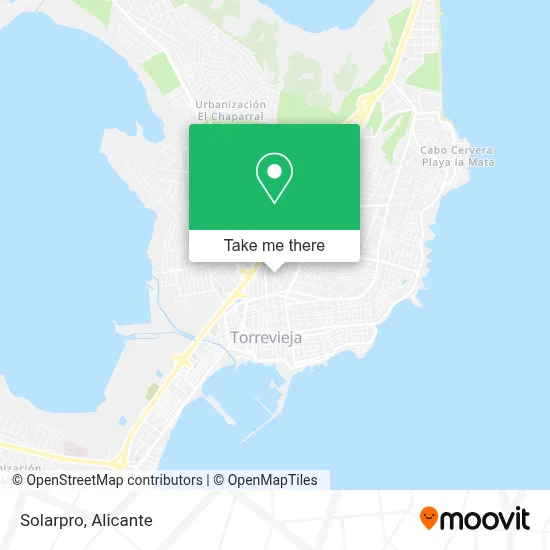 Solarpro map