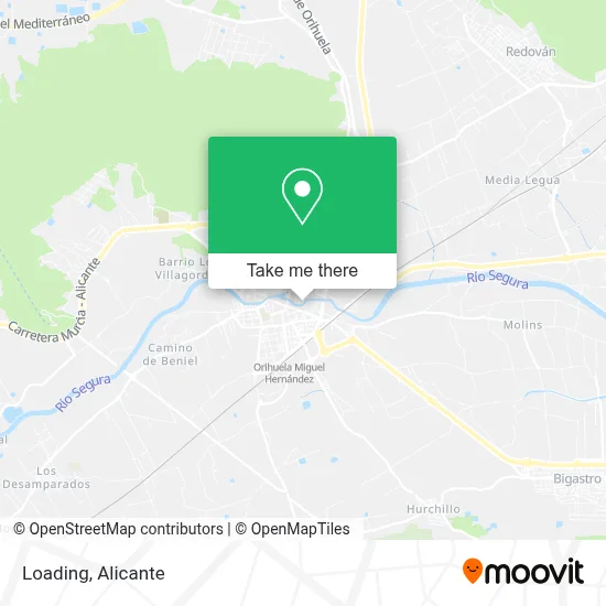 Loading map