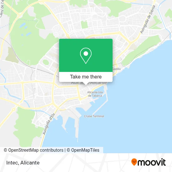 Intec map