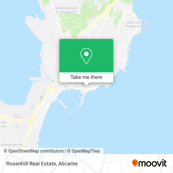 Rosenhill Real Estate map