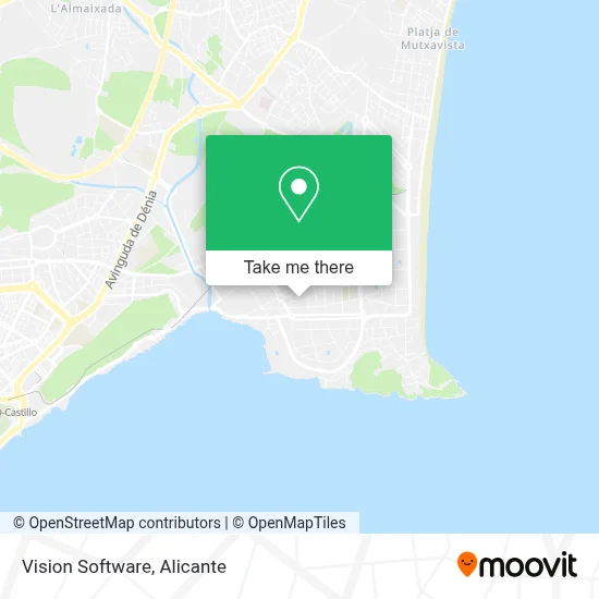 Vision Software map