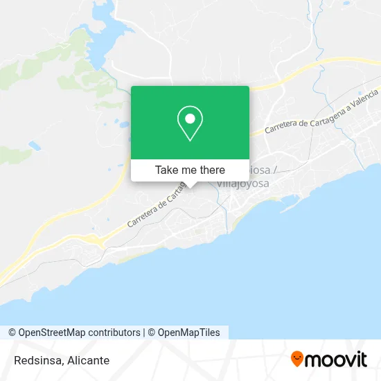 Redsinsa map