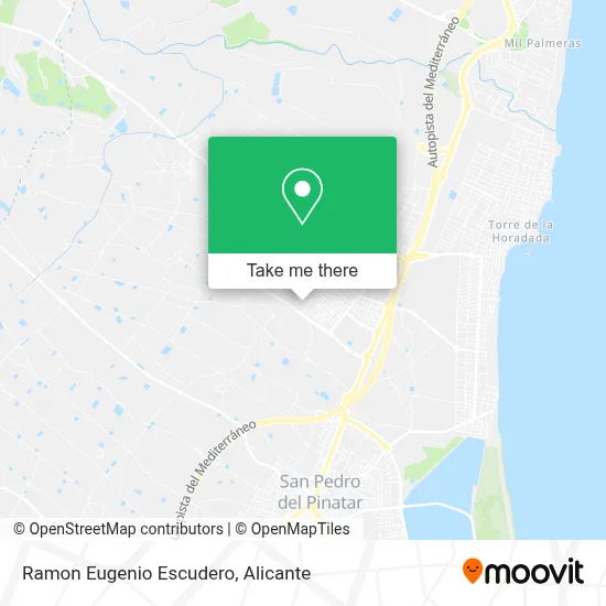 Ramon Eugenio Escudero map