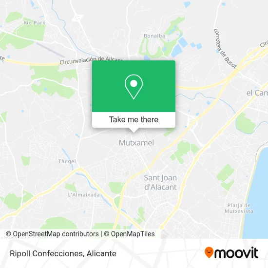 Ripoll Confecciones map