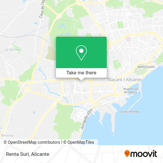 Renta Suri map
