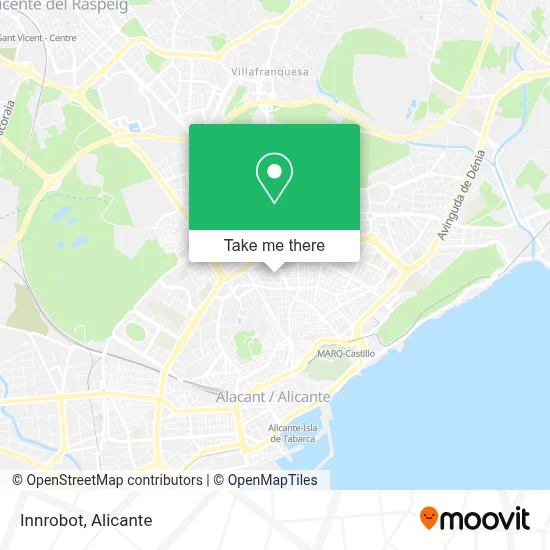 Innrobot map