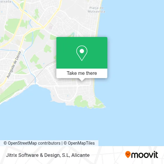 Jitrix Software & Design, S.L map