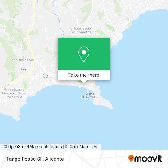 Tango Fossa Sl. map