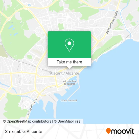 Smartable map