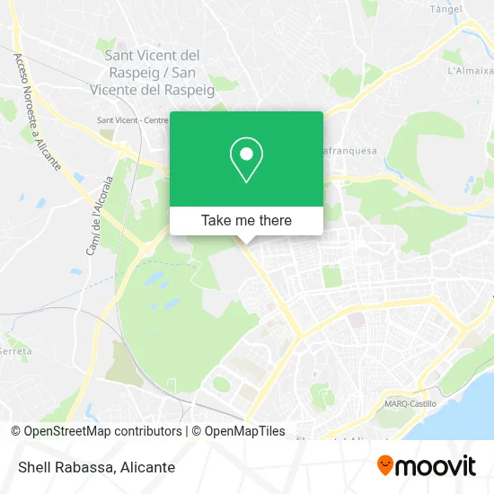 Shell Rabassa map
