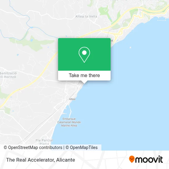 The Real Accelerator map