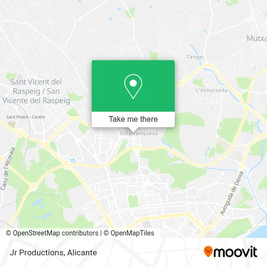 Jr Productions map