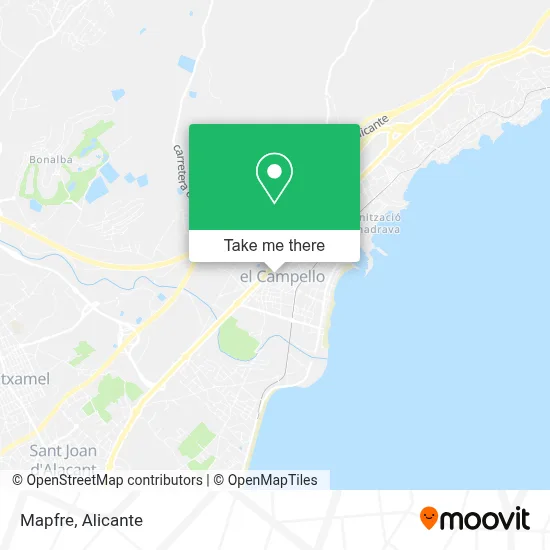 Mapfre map